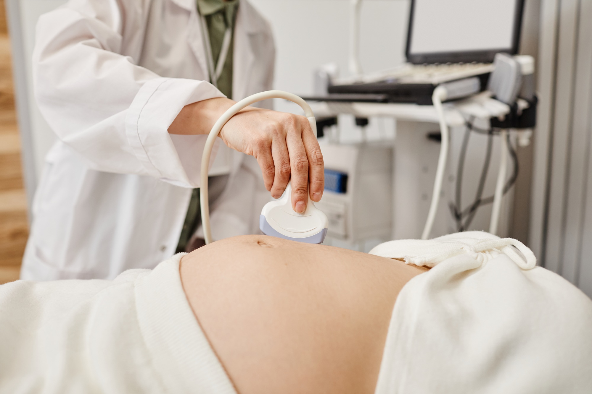 Pregnancy Ultrasound Closeup